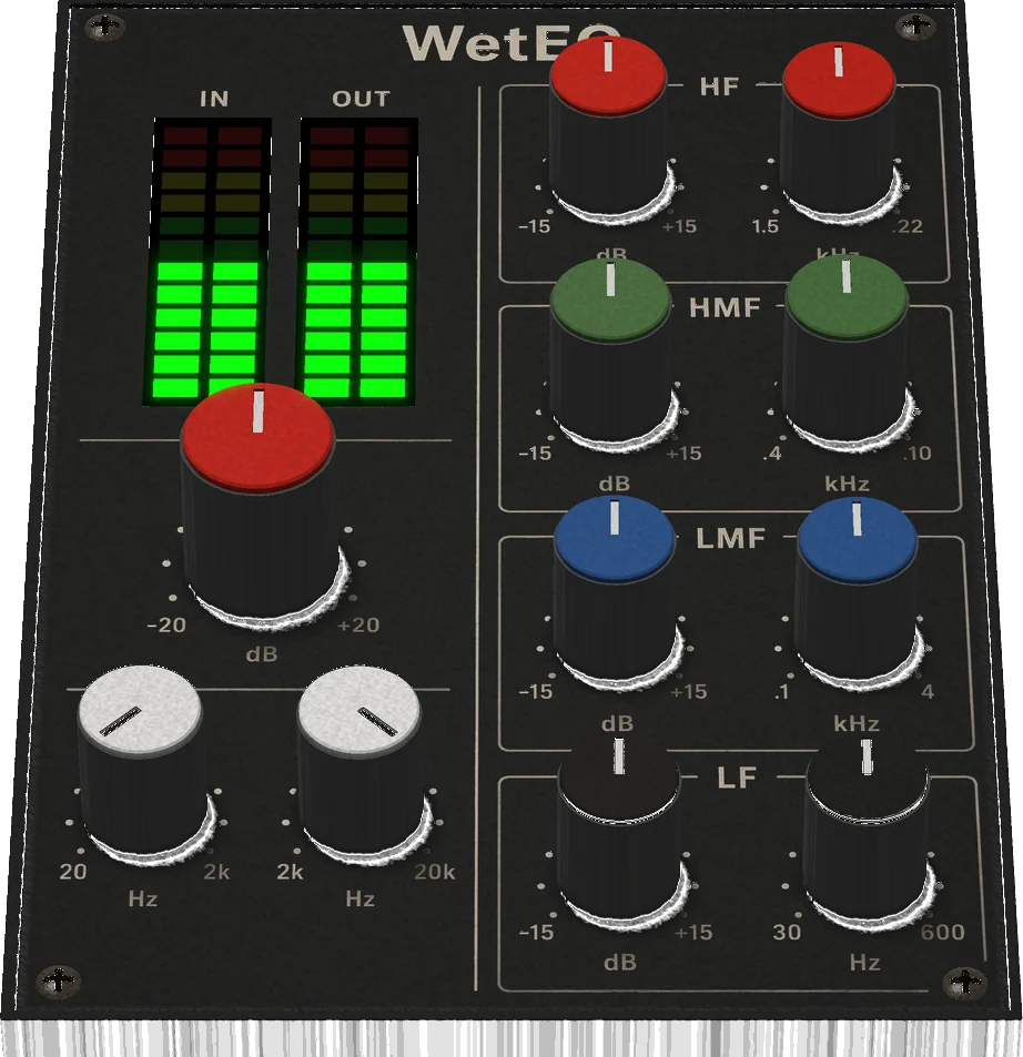 WetEQ, rendered in 3D