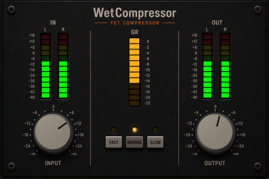 WetCompressor Plugin Screenshot